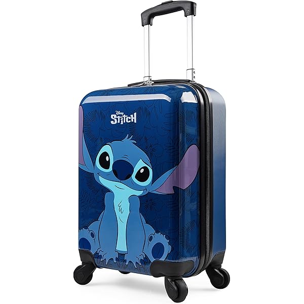 Disney Stitch キャリーケース 中型 水色 ディズニー スティッチ スーツケース キッズ 20